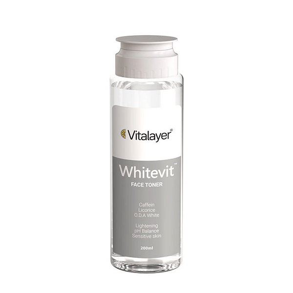 تونر پاک کننده صورت ویتالیر وایت ویت WHITEVIT FACE TONER VITALAYER