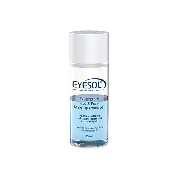 پاک کننده تخصصی آرایش ضد آب آیسول  WATERPROOF FACE AND EYE MAKEUP REMOVER EYESOL