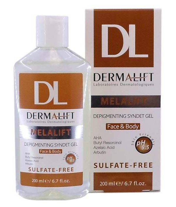 ژل شستشو غیر صابونی روشن کننده درمالیفت MELALIFT DEPIGMENTING SYNDET GEL DERMALIFT