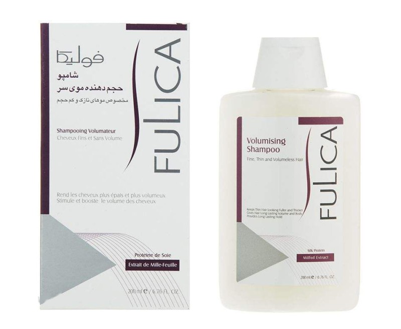 شامپو حجم دهنده موی سر فولیکا VOLUMIZING SHAMPOO FULICA