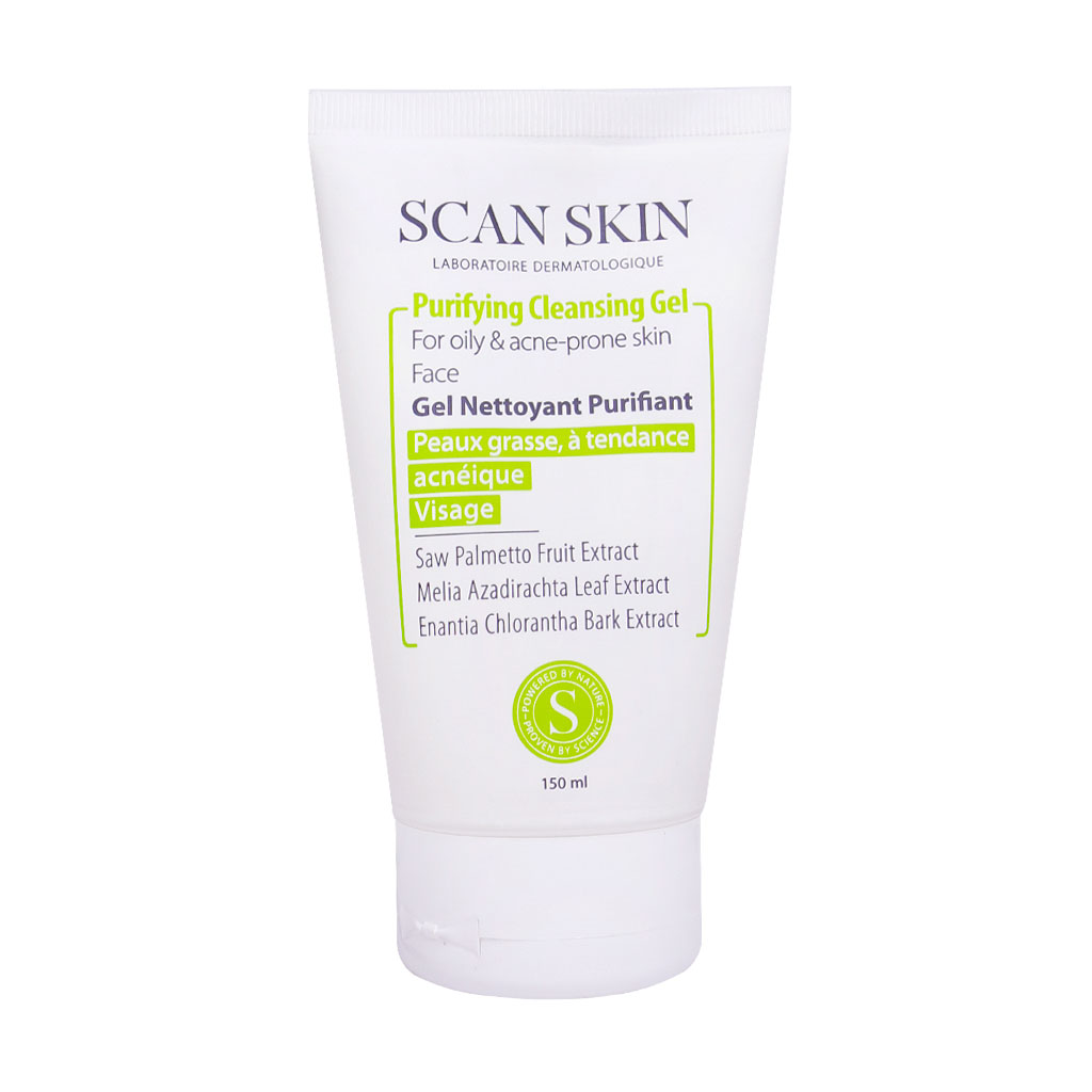 ژل شستشو پوست چرب اسکن اسکین PURIFYING CLEANSING GEL SCAN SKIN