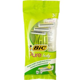 بیک سه تیغه لیدی BIC PURE LADY