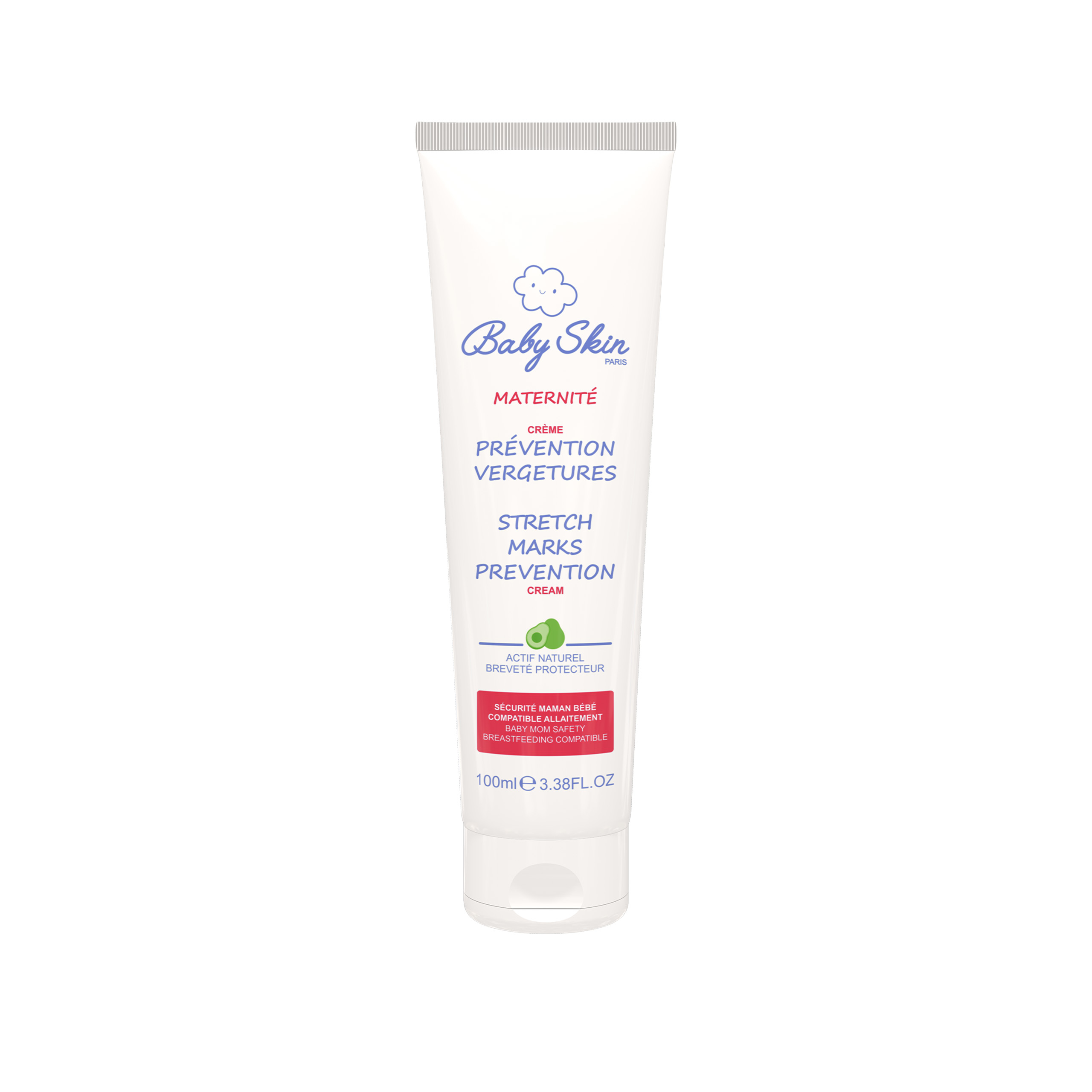 کرم ضد ترک دوران بارداری بیبی اسکین Baby Skin Stretch Mark Prevention Cream