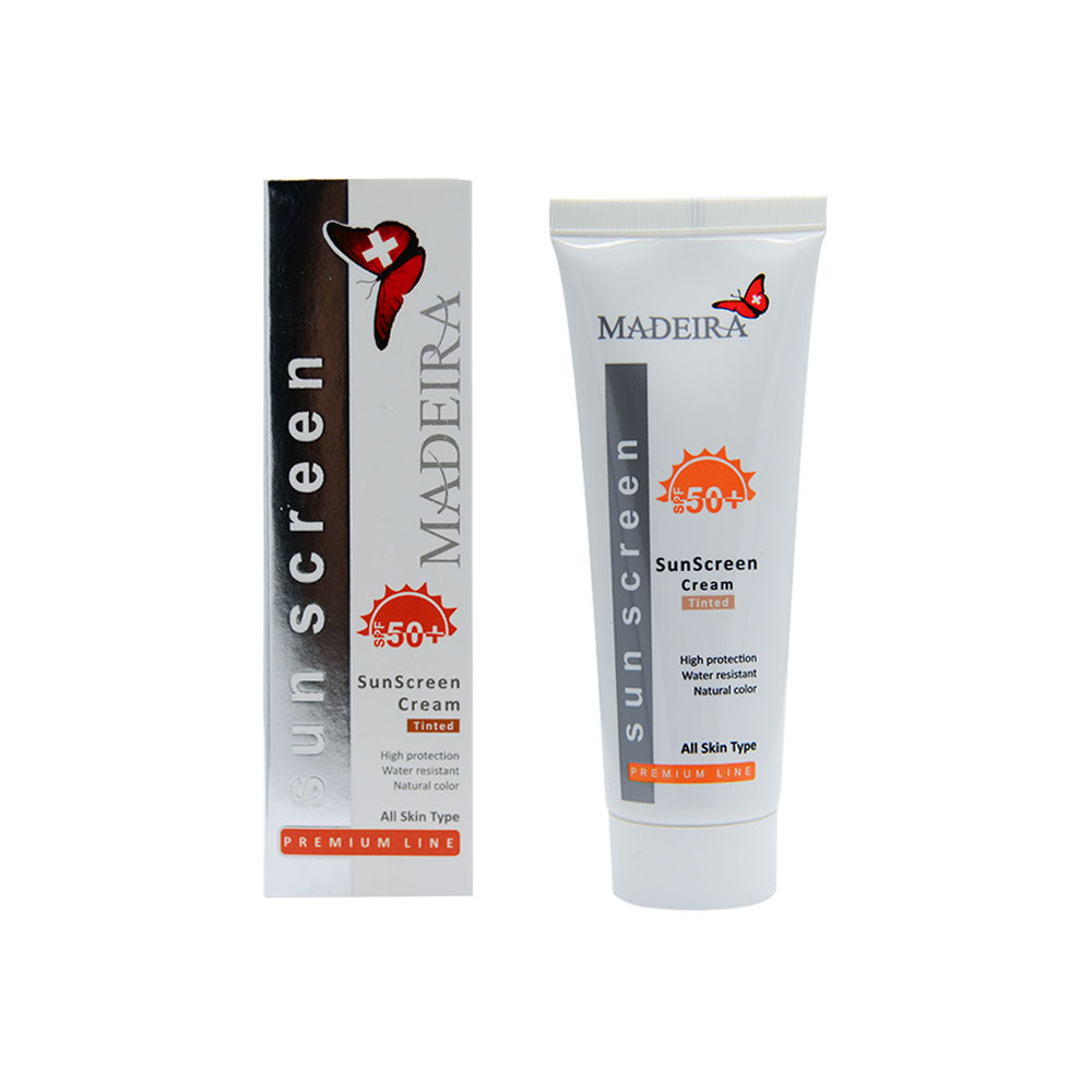 کرم ضد آفتاب رنگی مادیرا SUN SCREEN CREAM MADEIRA