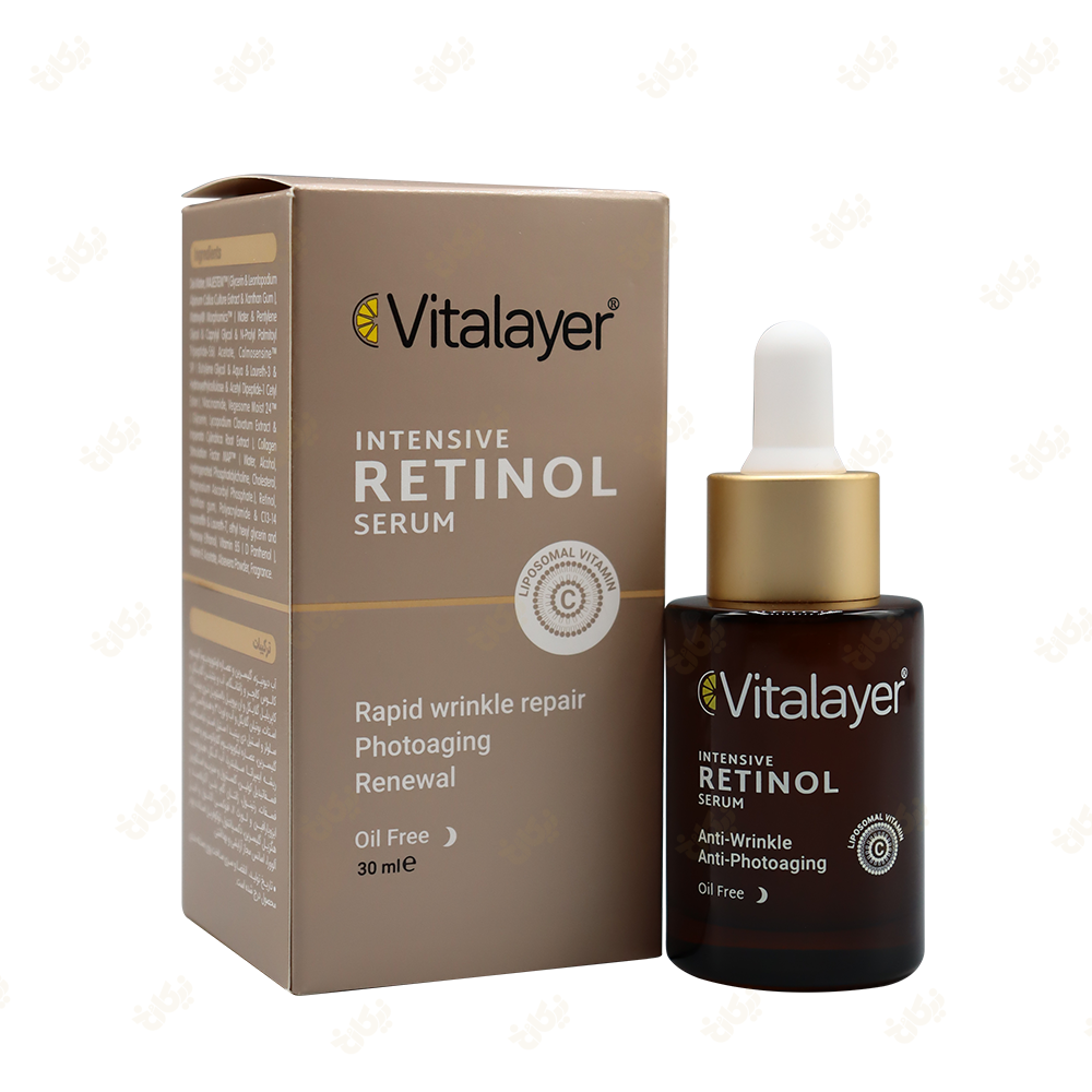 سرم ضد چروک رتینول ویتالیر VITALAYER INTENSIVE RETINOL SERUM