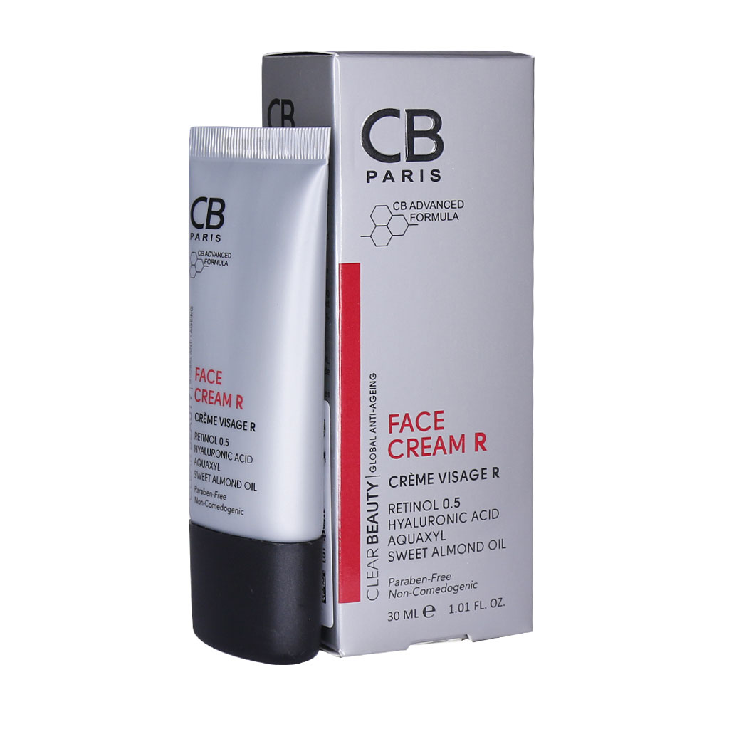 کرم ضد چروک حاوی رتینول مناسب چروک های سطحی صورت سی بی CB PARIS FACE CREAM R ANTI AGING