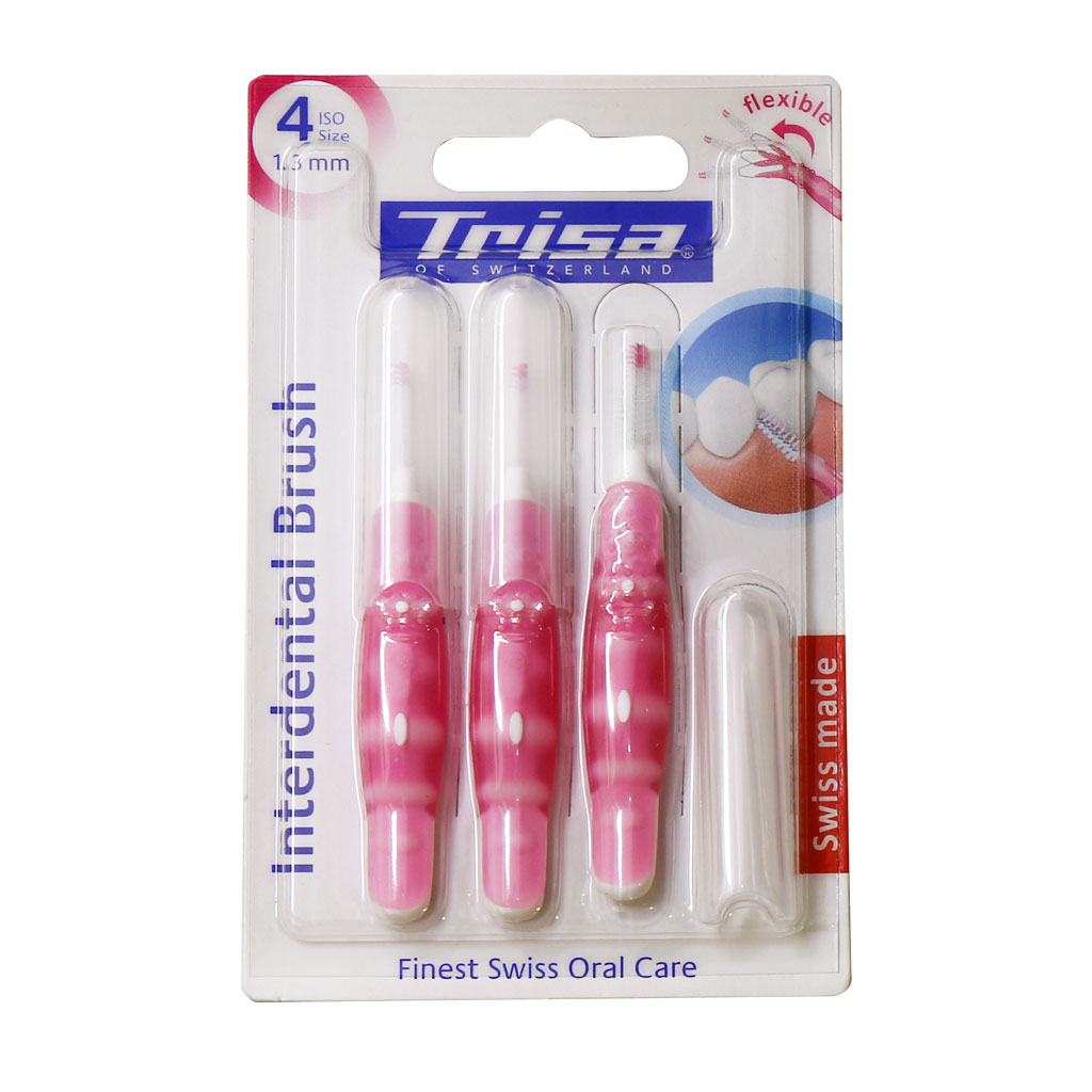 براش بین دندانی پروفشنال 1.3 میلیمتری ایزو چهار تریزا TRISA INTERDENTAL BRUSH ISO 4