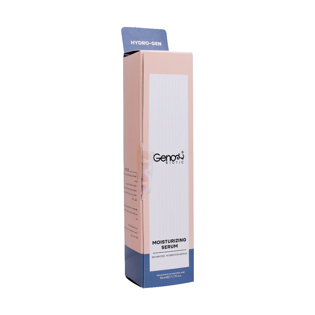 سرم رطوبت رسان صورت و گردن ژنوبایوتیک GENO BIOTIC MOISTURIZING SERUM FOR FACE AND NECK