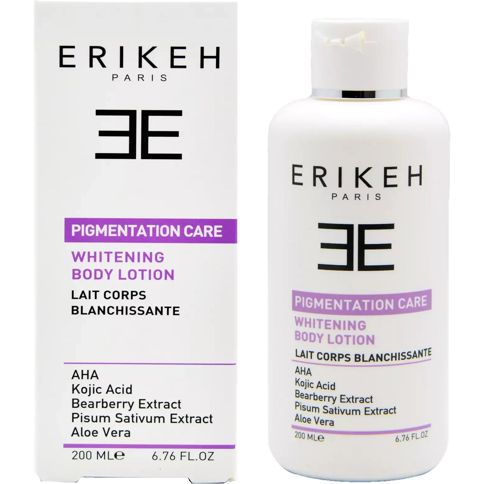 لوسیون روشن کننده و ضد لک بدن اریکه ERIKEH WHITENING BODY LOTION