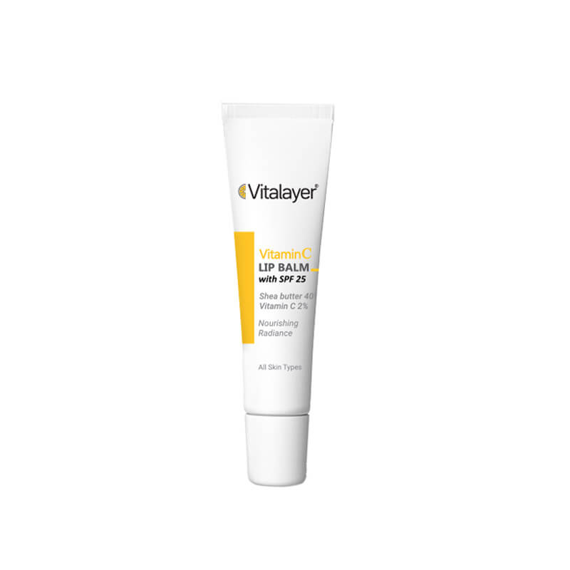 بالم لب ویتامین سی ویتالیر VITAMIN C LIP BALM SPF25 VITALAYER