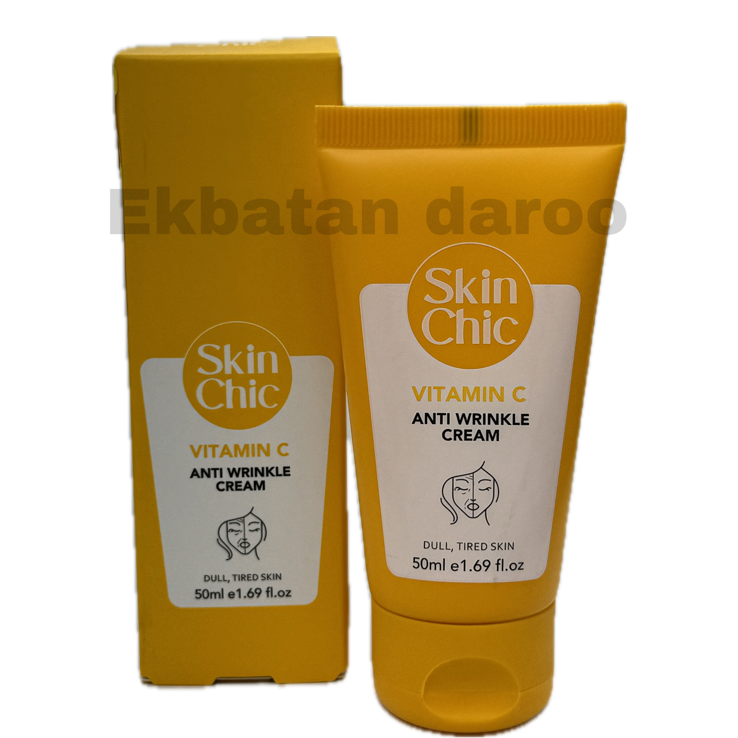 کرم ضد چروک ویتامین C اسکین شیک SKIN CHIC VITAMIN C ANTI WRINKLE CREAM