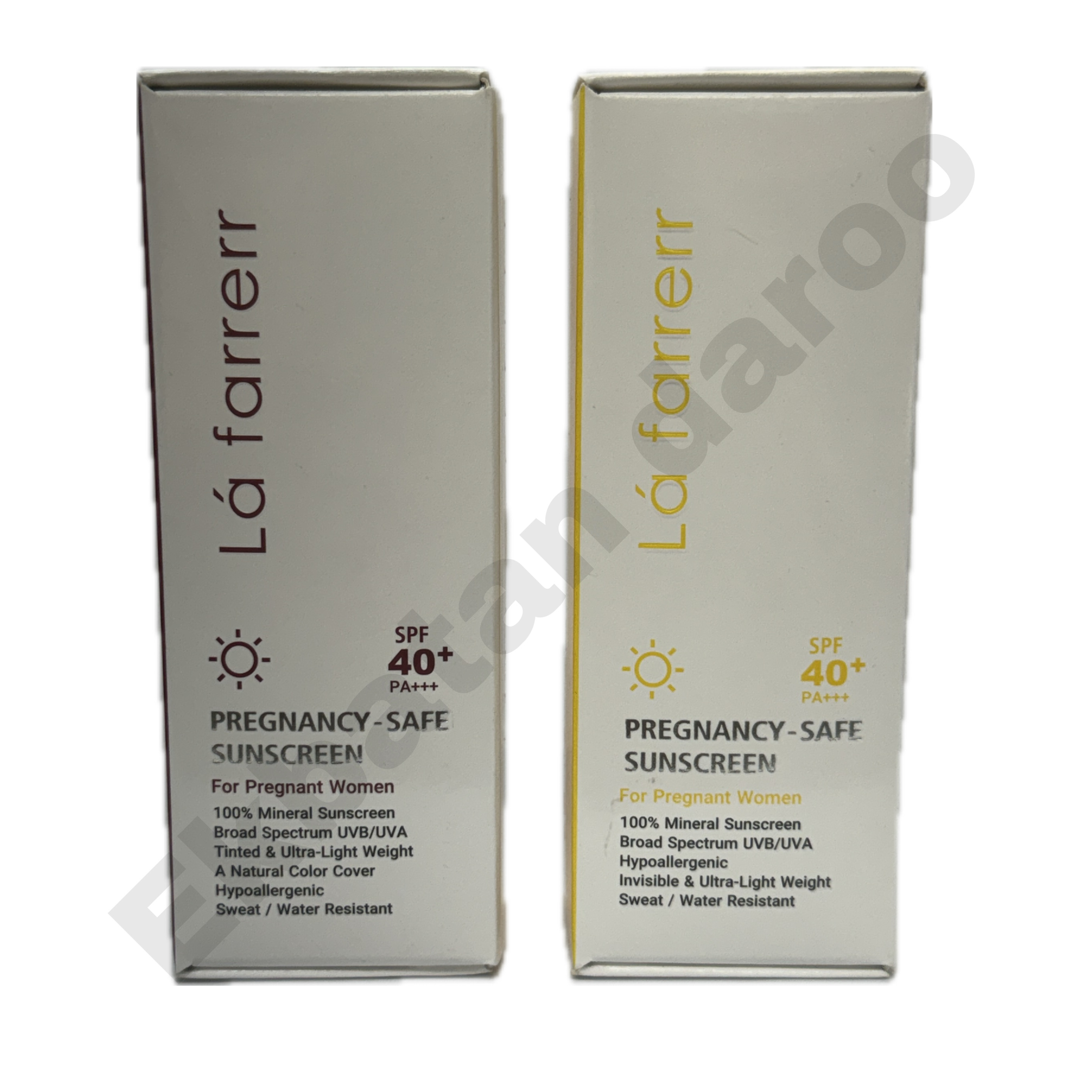 کرم ضد آفتاب بارداری SPF40 لافارر LAFARRERR PREGNANCY SAFE SUNSCREEN CREAM SPF40