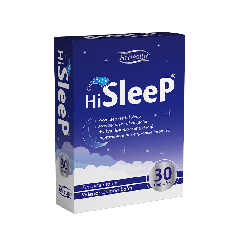 کپسول های اسلیپ های هلث ۳۰ عددی HI HEALTH HI SLEEP