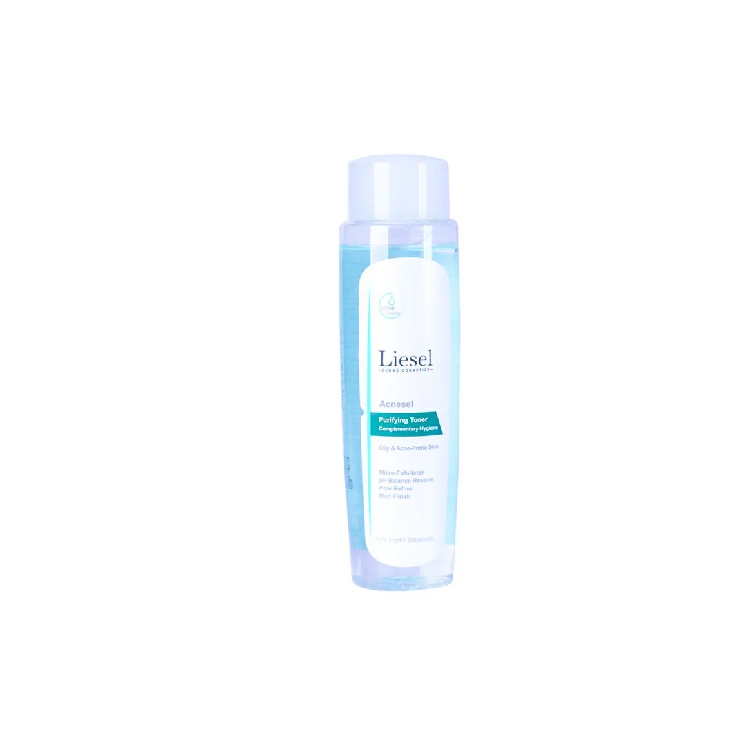 تونر هیدراسل لایسل مناسب پوست خشک 200 میل LIESEL HYDRASEL TONER FOR NORMAL TO DRY SKIN