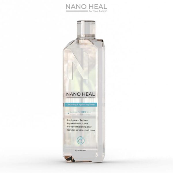 تونر پاک کننده پوست خشک نانوهیل Cleansing And Hydrating Toner 270 ml Nano Heal