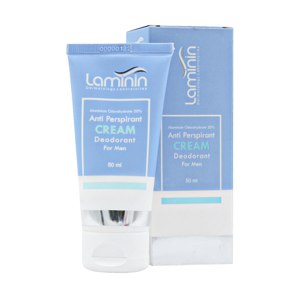 کرم ضد تعریق آقایان لامینین ANTI PERSPIRANT CREAM FOR MEN LAMININ