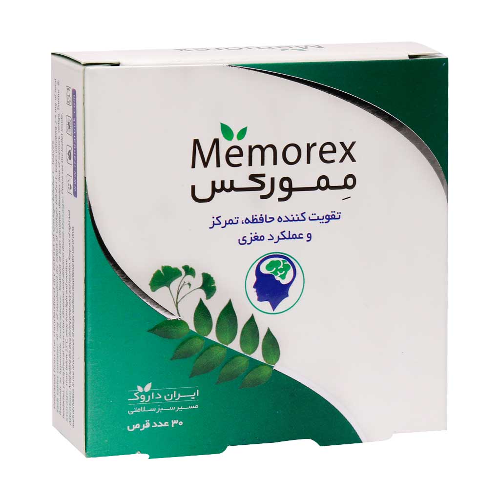 قرص ممورکس ایران داروک Iran Darouk Memorex
