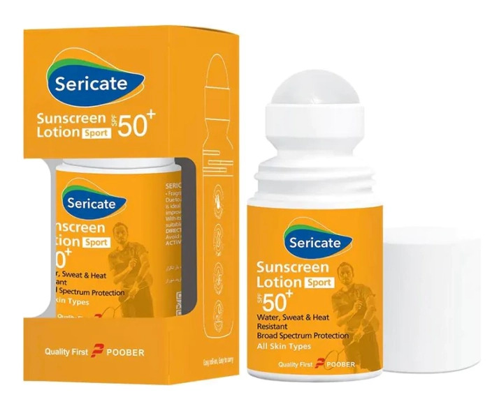 سریکیت لوسیون ضد آفتاب اسپرت | Sericate Sunscreen Lotion SPF +50 Sport