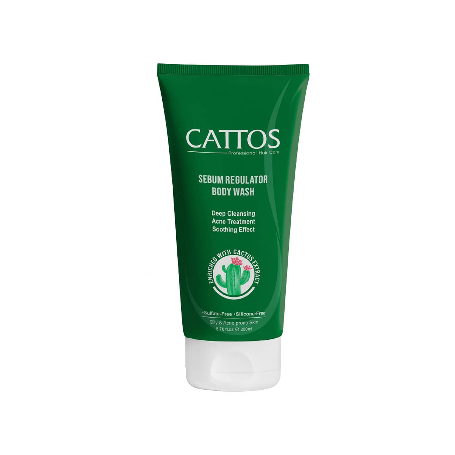 ژل شستشوی بدن ضد آکنه کاتوس | Cattos Sebum Regulator Body Wash