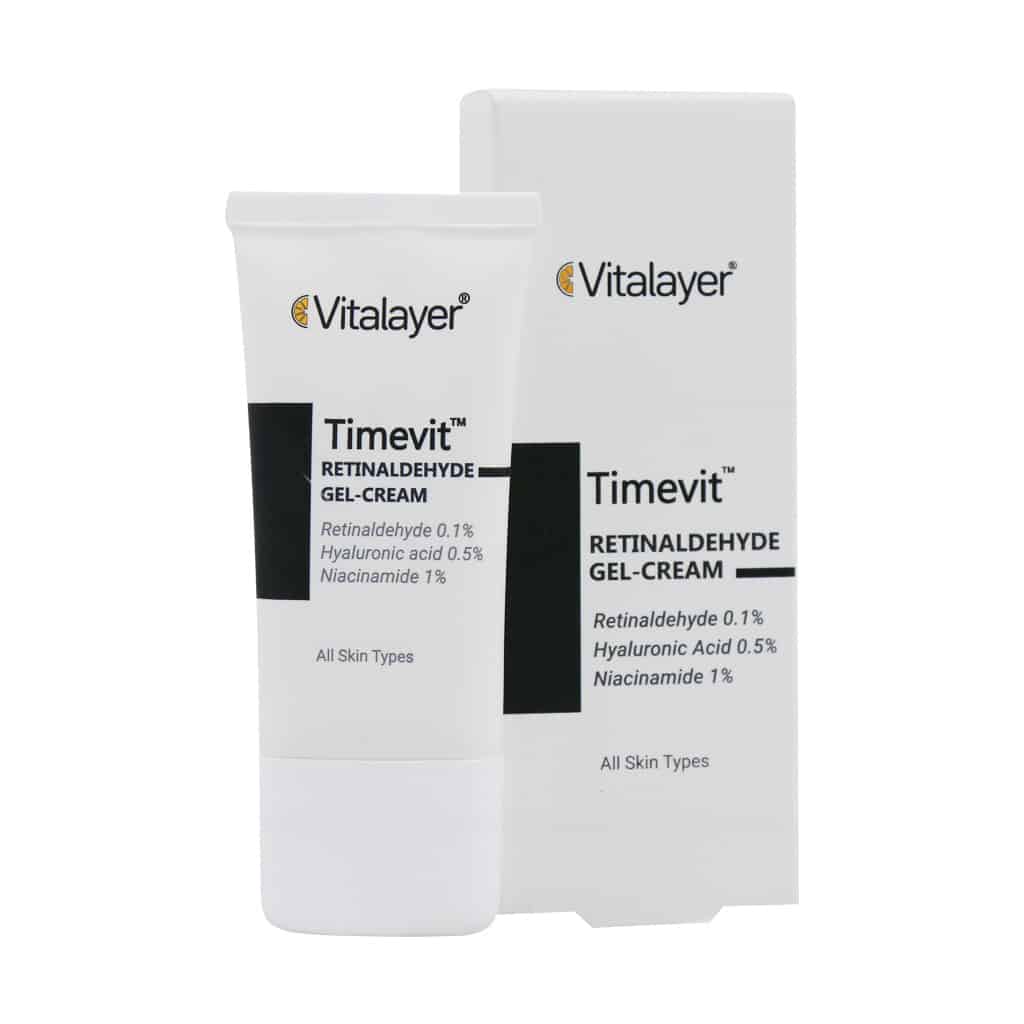 کرم ژل رتینالدئید تایم ویت ویتالیر | Vitalayer Timevit Retinaldehyde Gel Cream