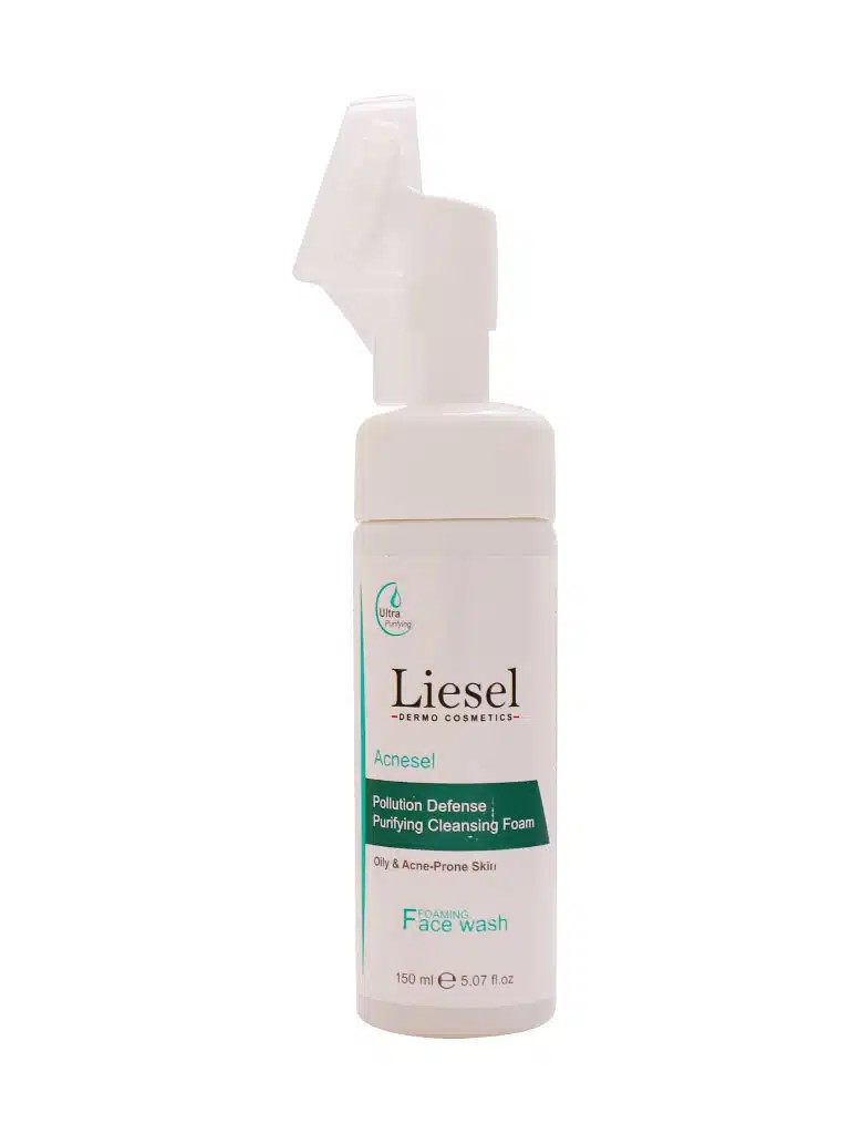 فوم شستشوی صورت مناسب پوست چرب لایسل  Liesel Acnesel Purifying Cleansing Foaming Face Wash